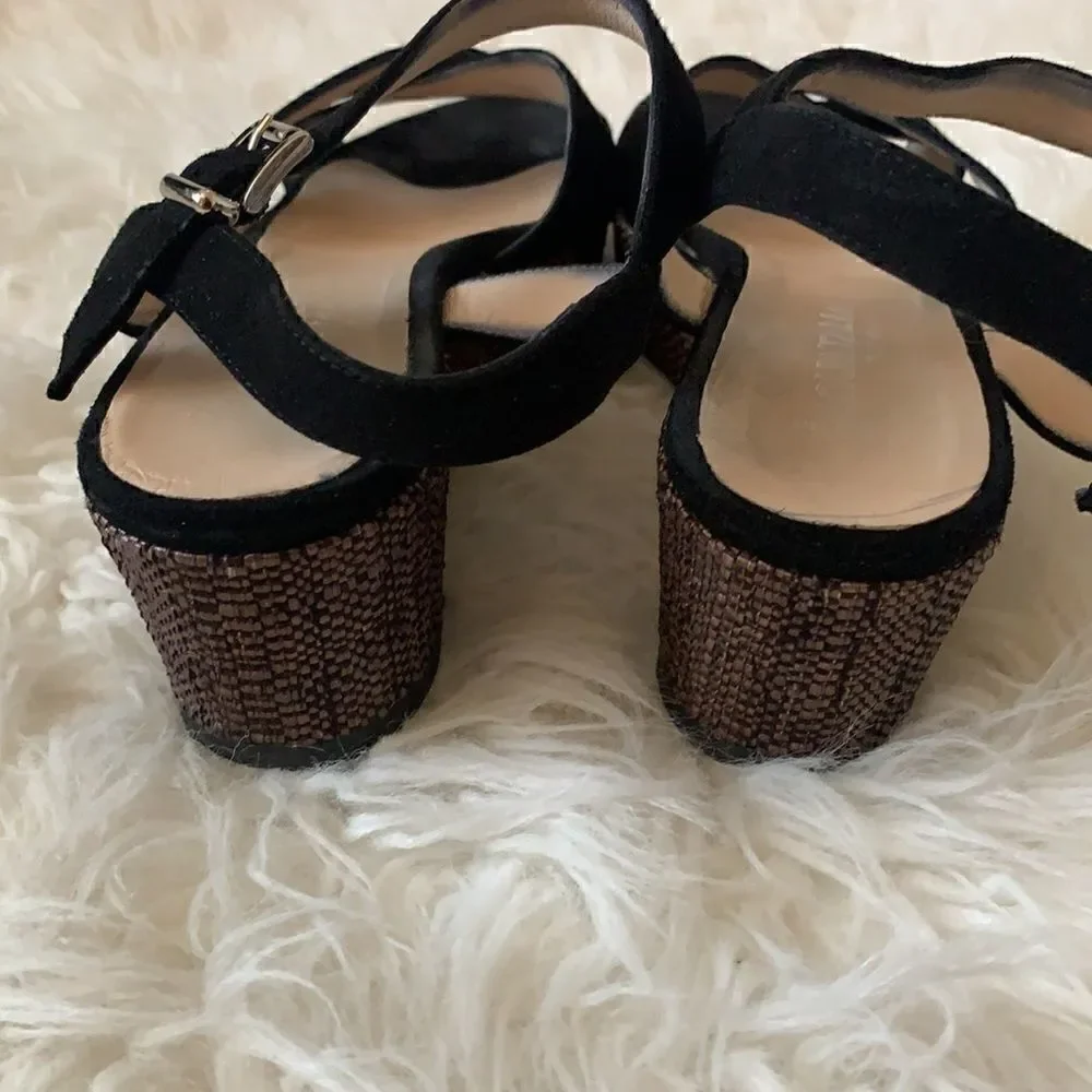 Aquatalia Marvin K Keira Platform Wedge Sandals